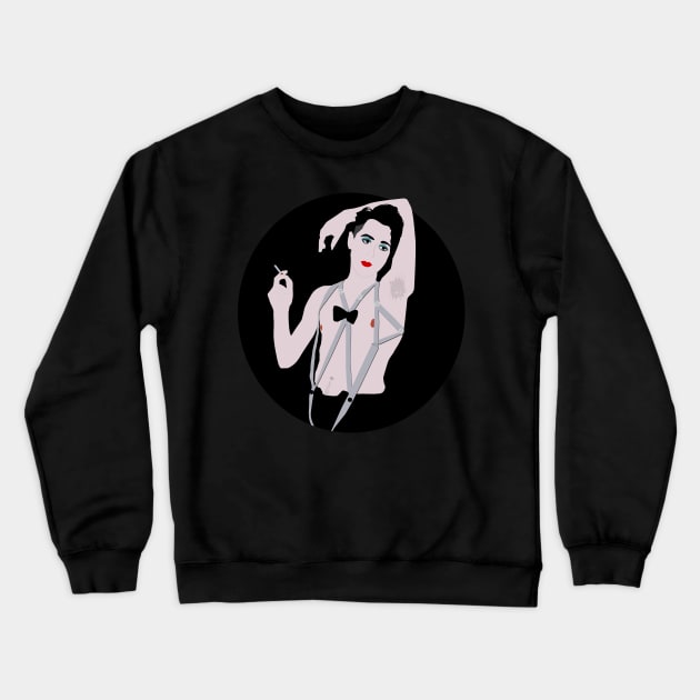 Emcee from Cabaret! - Alan Cumming Crewneck Sweatshirt by byebyesally